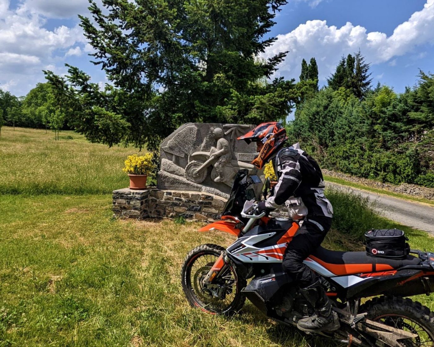 Randonnée moto trail 