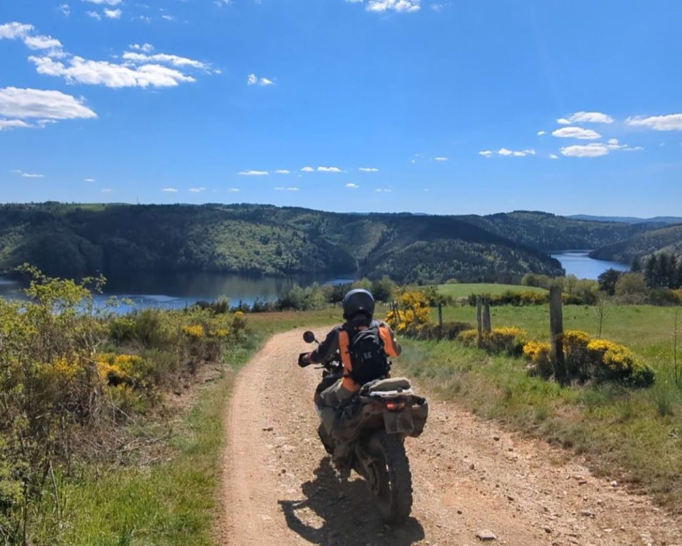 Randonnée moto trail 